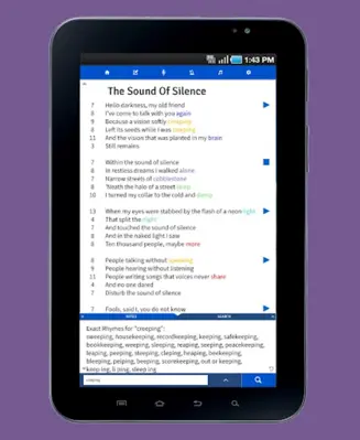 Lyric Notepad - Song Writing android App screenshot 9