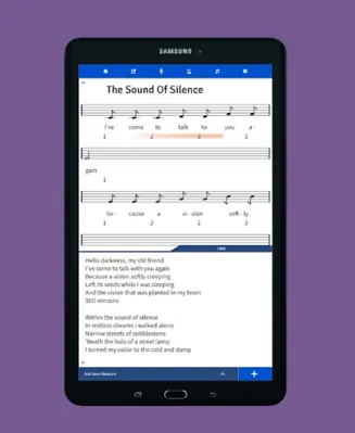 Lyric Notepad - Song Writing android App screenshot 3