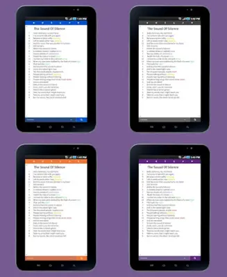 Lyric Notepad - Song Writing android App screenshot 5