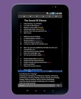 Lyric Notepad - Song Writing android App screenshot 6