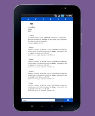 Lyric Notepad - Song Writing android App screenshot 7